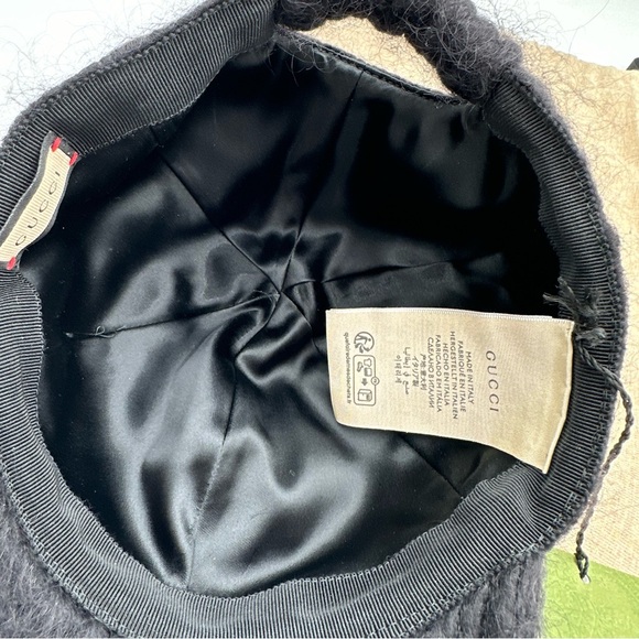 Gucci Mohair Baseball Cap - Picture 4 of 6